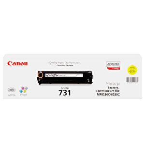 Canon CRG-731Y Sarı Lazer Toner buyuk 1