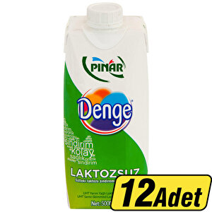 Pınar Laktozsuz Süt 500 ml 12'li Paket buyuk 1