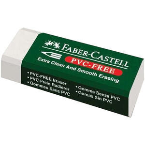 Faber-Castell 7085/20 Beyaz Tekli Silgi