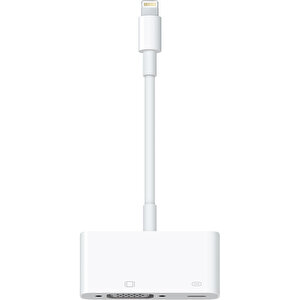 Apple MD825ZM/A Lightning to VGA Dönüştürücü Adaptör - Apple Türkiye Garantili buyuk 1