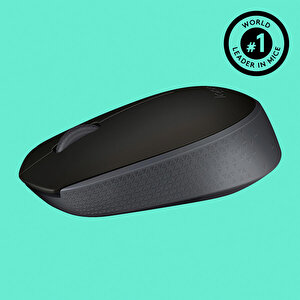 Logitech M171 USB Alıcılı Kablosuz Kompakt Mouse - Siyah buyuk 4