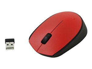 Logitech M171 Kablosuz Mouse Kırmızı 910-004641 buyuk 2