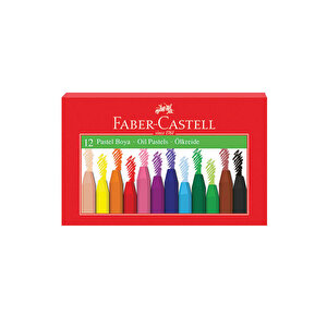 Faber-Castell Redline Karton Kutu Pastel Boya 12 Renk buyuk 1