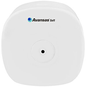 Avansas Soft Mini İçten Çekmeli Tuvalet Kağıdı Dispenseri Beyaz buyuk 1