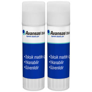 Avansas Av1514 Stick Yapıştırıcı 36 gr 2'li Paket
