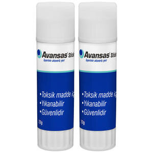 Avansas Av1513 Stick Yapıştırıcı 22 gr 2'li Paket