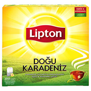 Lipton Doğu Karadeniz Bardak Poşet Çay 100'lü buyuk 1