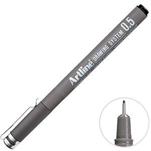 Artline 235 Çizim Kalemi 0.5 mm Siyah