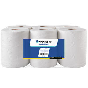 Avansas Profesyonel Soft Hareketli Kağıt Havlu 21 cm 4 kg - 6 Rulo