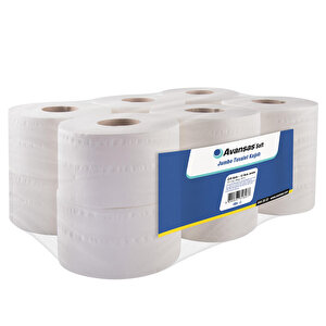 Avansas Soft Jumbo Tuvalet Kağıdı 5 KG 125 MT 12'li Rulo buyuk 2