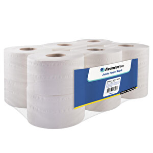 Avansas Soft Jumbo Tuvalet Kağıdı 3,39 KG 90 MT 12'li Rulo buyuk 2