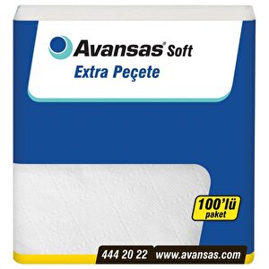 Avansas Soft Extra Peçete 100'lü Yaprak buyuk 1