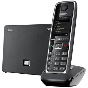 Gigaset C530 Telsiz (Dect) IP Telefon Siyah buyuk 1