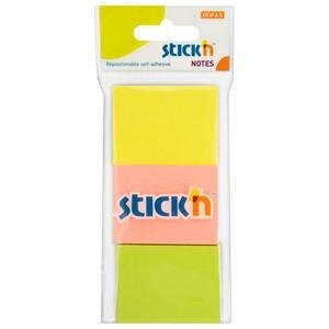 Hopax Stickn Yapışkanlı Not Kağıdı 35 x 51 Neon 100 Yaprak  3 Renk