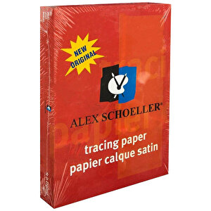 Alex Schoeller Eskiz Tabaka Aydınger Kağıdı A4 50/55 gr 1 Paket (500 sayfa) buyuk 1