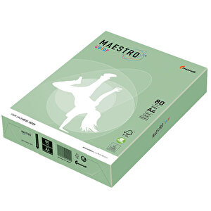 Maestro Color A4 Yeşil Fotokopi Kağıdı 80 gr 1 Paket (500 Sayfa) buyuk 1