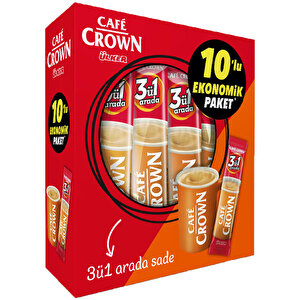Cafe Crown 3'ü 1 Arada Kahve 17,5 gr 10'lu Paket buyuk 1