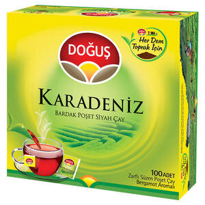 Doğuş Karadeniz Bergamotlu Bardak Poşet Çay 100'lü
