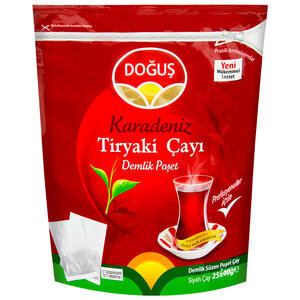 Doğuş Karadeniz Tiryaki Jumbo Demlik Poşet Çay 25'li