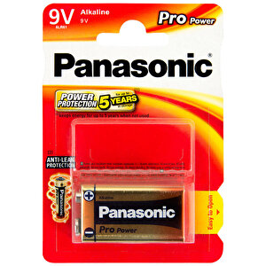 Panasonic Pro Power Alkalin 9 Volt Pil Tekli buyuk 1