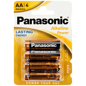Panasonic Power Alkalin AA Kalem Pil 4'lü Paket