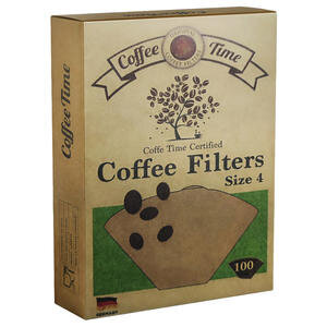 Coffee Time Filtre Kahve Kağıdı 4 Numara 100'lü