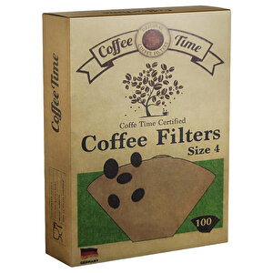 Coffee Time Filtre Kahve Kağıdı 4 Numara 100'lü buyuk 1