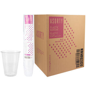 Asorty Plastik Otomat Bardağı 3000'li Koli 1,4 g