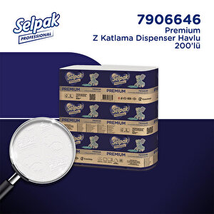 Selpak Professional Premium Z Katlama Dispenser Havlu 23,5 x 24 cm
