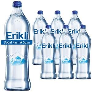 Erikli Doğal Kaynak Suyu Cam Şişe 0,75 litre 6'lı 