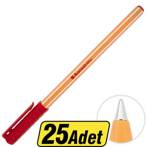 Avansas Office Tükenmez Kalem 1 mm Uçlu Kırmızı 25'li Paket