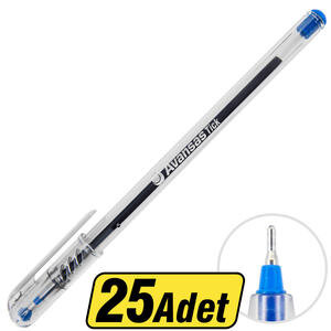 Avansas Tick Tükenmez Kalem 0.7 mm Uçlu Mavi 25'li Paket