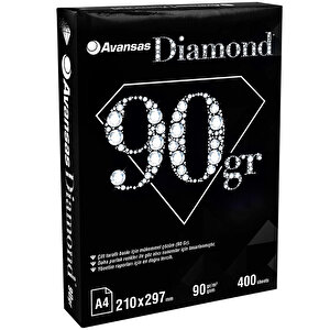 Avansas Diamond A4 Fotokopi Kağıdı 90 gr 1 Koli 5 Paket (2.000 Sayfa) buyuk 2