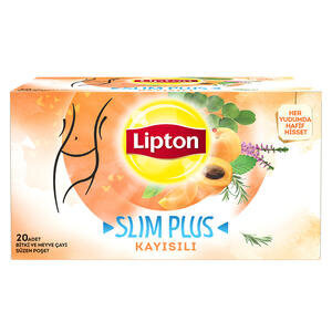 Lipton Slim Plus Kayısılı Çay 20'li