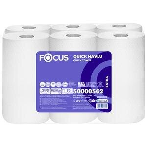 Focus Extra Hareketli Kağıt Havlu 280 Yaprak 21 cm 3,65 kg- 6 Rulo