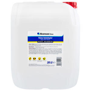 Avansas Clean Beyaz Sabun Kokulu Yüzey Temizleyici 20 litre