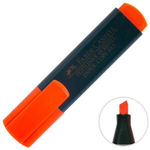 Faber-Castell 48 Fosforlu Kalem Turuncu
