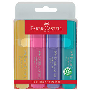Faber-Castell 1546 Fosforlu Kalem Pastel 4 Renk buyuk 1