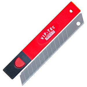 Vip-Tec VT876000 Profesyonel Maket Bıçağı / Falçata Yedeği Küçük Boy 10'lu Tüp buyuk 1