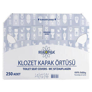 Rulopak R-2613 Klozet Kapak Örtüsü 250 Yaprak