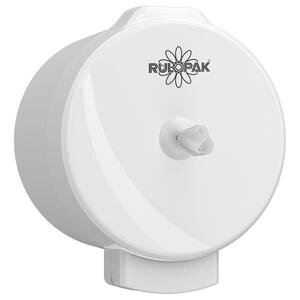 Rulopak Modern Cimri İçten Çekmeli Tuvalet Kağıdı Dispenseri Beyaz