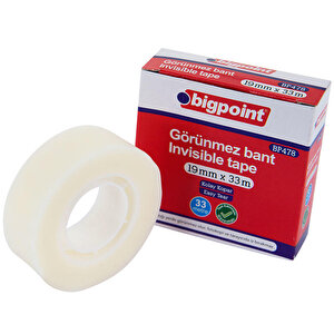 Bigpoint BP478 Görünmez Bant 19 mm x 33 m buyuk 1