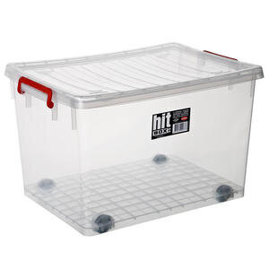Bora Plastik Tekerlekli Kasa No:25 -  50 litre