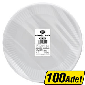 Roll-Up Plastik Tabak 17 cm 100'lü