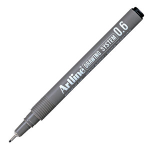 Artline 236 Çizim Kalemi 0.6 mm Siyah buyuk 1