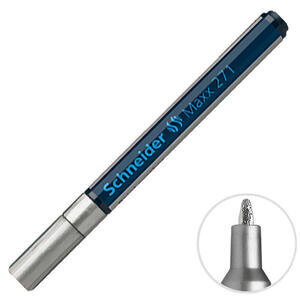 Schneider Maxx 271 Boya Marker Kalem Gümüş