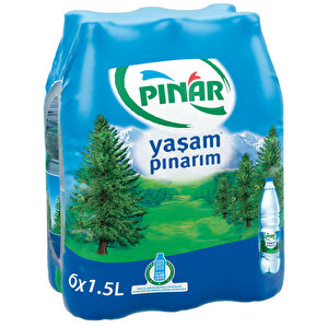 Pınar Su 1.5 lt 6&#039;lı Paket