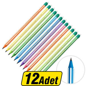 Bic Evolution 646 Silgili HB Kurşun Kalem 12'li Paket