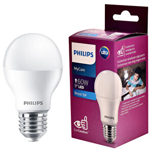 Philips LEDBulb 9-60 W 6500K Beyaz Işık LED Ampul buyuk 1