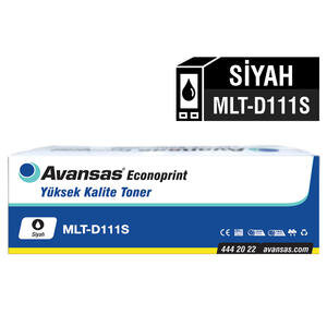 Avansas Econoprint Samsung MLT-D111S Siyah Muadil Toner D111S